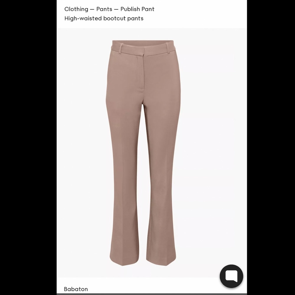 Aritzia Publisher Pant NWT